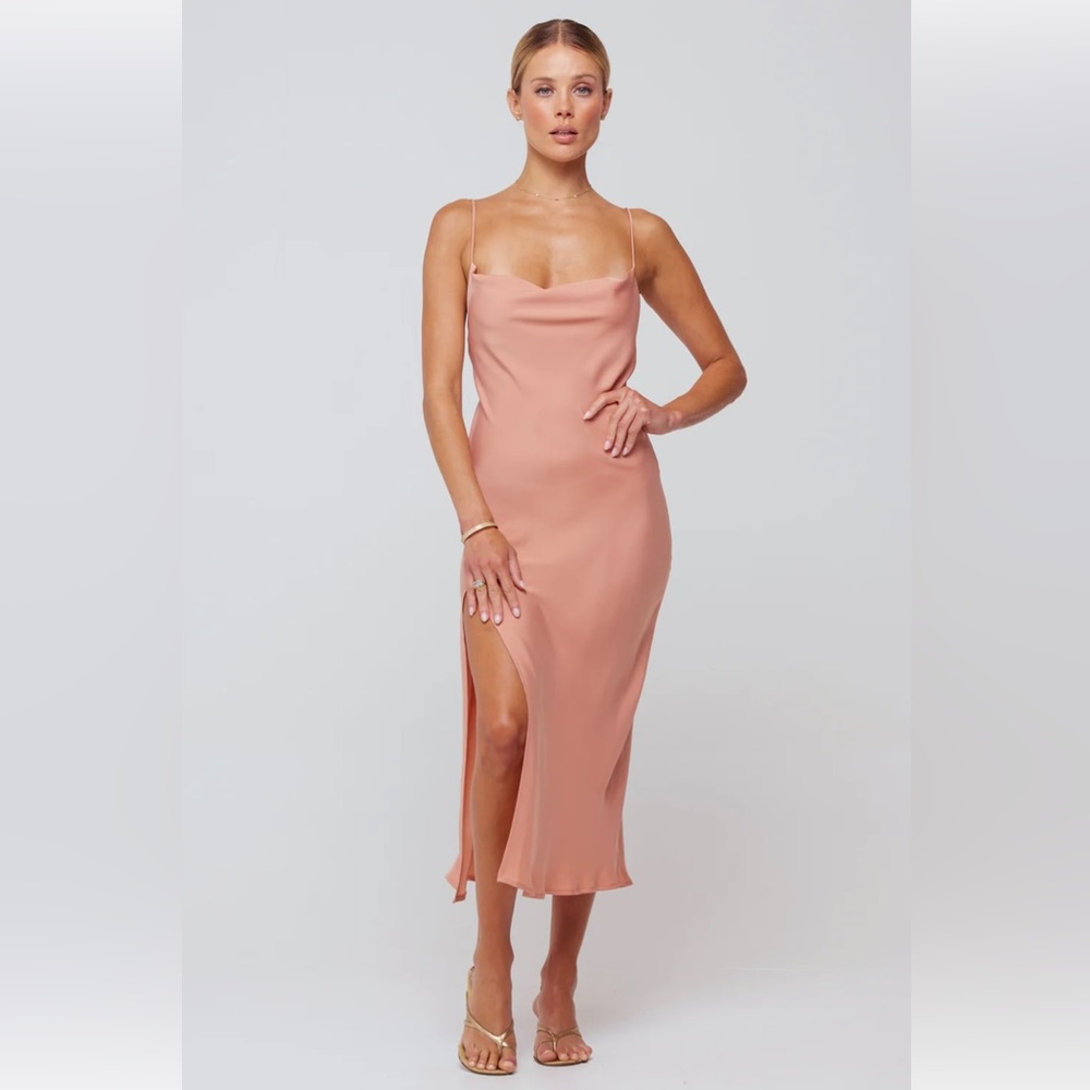 RESA Madison Slip Dress NWT Size-Medium Color-Blush